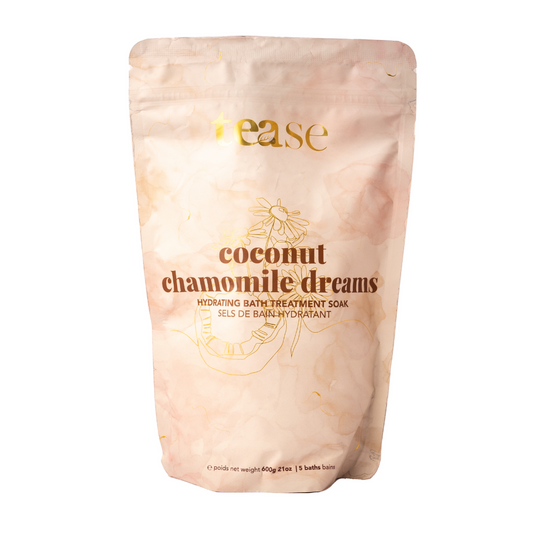 Tease Tea & Wellness Blends herbal 120g (single use) Coconut Chamomile Dreams Bath Treatment (Case of 6)