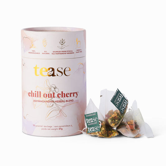 Tease Tea & Wellness Blends herbal Aim Chai Functional Wellness Tea Blends (Wholesale, Case of 6)
