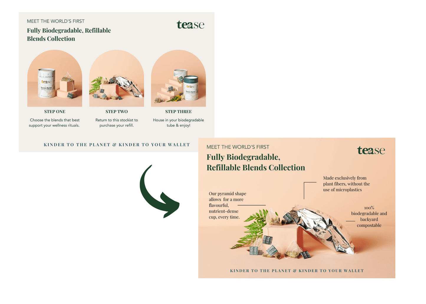 Tease Refills Shelf Talker (no frame) Shelf Talkers & Frames