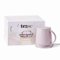 Tease Tea blended green tea Grey Lilac Smart Heated Mug Kit 2.0 (Case of 3) Smart Heated Mug Kit 2.0 | Warmer Set with Wireless Charger by Tease