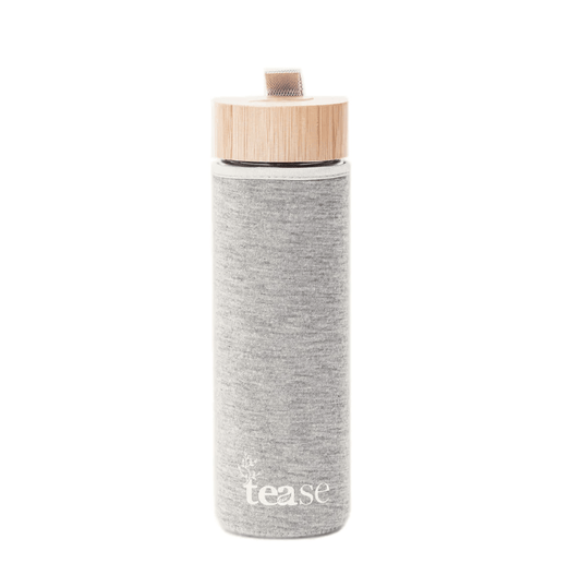 Tease Tea & Wellness Blends herbal Cinnamon 3-in-1 Glass Tumbler (Case of 3)